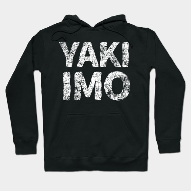 grilled sweet potato (yaki imo) japanese english - white Hoodie by PsychicCat